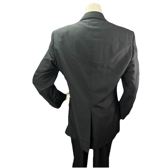 Christian Dior Tuxedo Jacket Vintage Suit Blazer Playboy Smoking Coat Mens 42L - Picture 6 of 12